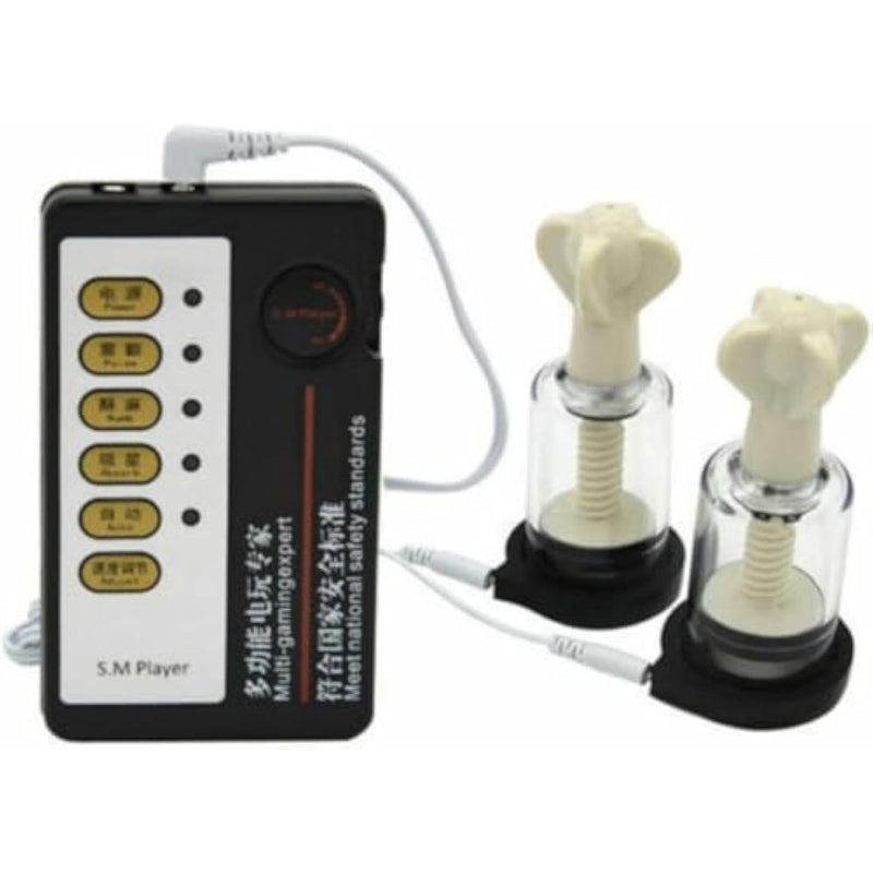 Electric Shock Nipple Sucker Breast Pump Nipple Suckers Adult Women Breast Cup Suction Pump For Adult Women Sex Toys