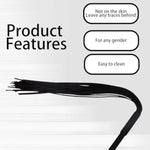 Feather Teaser Stick Multifunctional Rubber Mustache Whip Sex Toy-Pink