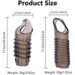 2Pcs Reusable Cock Rings For Men, Penis Enlargement Silicone Sleeves Girth Male Erection Enhancement, Penis Ring Enlargement Sex Toys For Men (A)