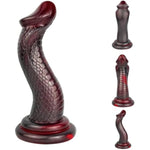 Monster Dildo - 9.05'' Silicone Realistic Thick For S Anal Plug With Strong Suction Cups Dildo Adult Sex Toys & Games For Men Women (Red)