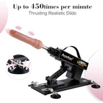 Sex Machine Thrusting Dildo Machine For Women And Men Fuck Machine With 3Xlr Connector Love Machine For Couples And Solo Play Sex Toys Thruster For Hands-Free Play With 7 Attachments