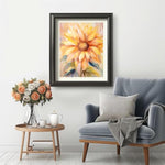 Sunflower Paint by Numbers Kit, 16 x 20 Inch Canvas with Brushes & Acrylic Paints
