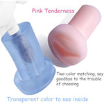 2 Piece Premium Extended Men'S Penis Pump Sleeve Dildo Sleeve Realistic Vagina Sleeve Replacement Sealing Cap Large For Male Enhancement Extension Pump Sleeve Make Erections Stronger And Larger