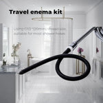 Travel Enema Kit for Deep Cleaning on the Go with Adjustable Adapters