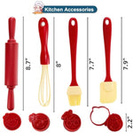 11 Pcs Kid Chef Role Play Costume Set, Pretend Chef Outfit With Realistic Accessories, Kitchen Toys Kid Cooking Dress-Up Set, Supplies Role Play Gifts For Toddlers Ages 3+, Halloween