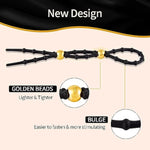 Penis Ring Adult Sex Toys - Silicone Adjustable Male Cock Ties & 6 Different Sizes Cock Ring Sets For Erection Enhancing, Long Lasting Stretchy Penis Clamp Cock And Ball Ring For Men, Black