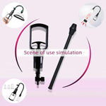 Penis Pump Kit Negative Pressure Unit Manual Tie Rods, Connecting Tubes, Manual Penis Pump Tie Rods With Air Valve Switch,Manual Male Enlargement Extension Pump Kit (1 Tie Rod + 1 Connection Tube)