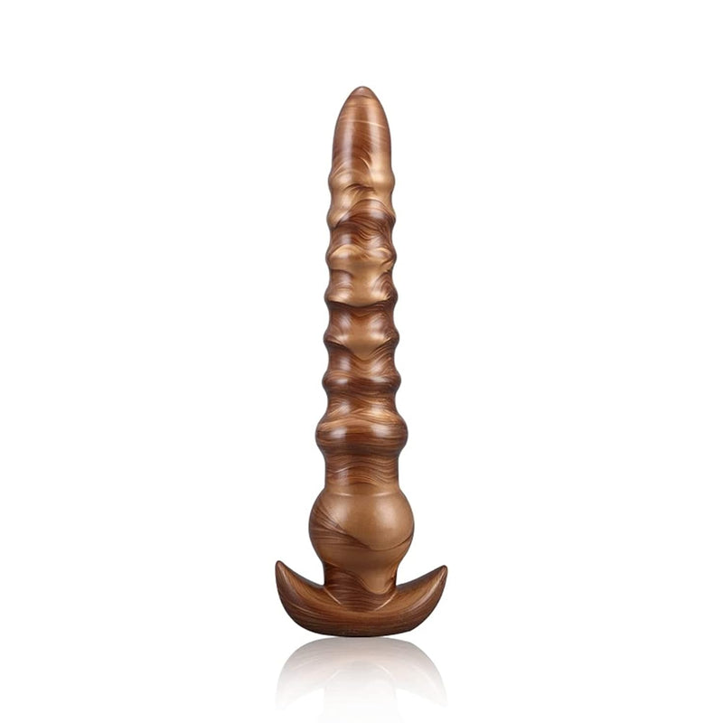 Anal Beads Butt Plugs Beginners Anal Plug Trainer Kit With Narrow Flared Base For Comfortable Long-Term Wear G-Spot Stimulation Adult Sex Toy For Women Men Couple (Medium)