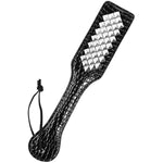 Studded Sm Spanking Paddle For Adults, 12.6In Faux Leather Rivet Sexual Paddles For Bdsm Set Toys