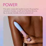 Femme Funn Xl Bullet Vibrator Sex Toy For Women - Discreet & Travel Friendly Adult Toy With 10 Powerful Speeds, Waterproof, Battery Operated - Female Vibrator Personal Massager (Pink, Xl)