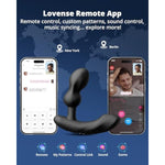 Edge 2 Prostate Massager Adjustable Vibrating Butt Plug, App Remote Control Male Vibrator Anal Dildo Adult Sex Toys & Games For Beginner Advanced Player, Powerful Vibration, Waterproof