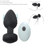 Wireless Remote Control Anal Plug – 10 Frequency Vibration, Rechargeable & Waterproof Adult Sex Toys For Men & Women, Butt Plug Prostate Massager With Ergonomic Design – Black