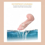 5.59 Inch Simulation Dildo With Suction Cup Dildos,Liquid Silicone Material Hands Free Play,Vaginal Anal Massage Stimulator Compatible Strap-On Seat Belt Female Adult Sex Toys