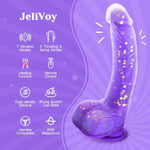 Vibrator Bundle - Jelivoy Thrusting Dildo Vibrator & Dorace Anal Vibrator