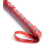 Flogger With Studs Fashion Studded Leather Whip 22“ Sex Flogger Bdsm Bondage Leather Spanking Sex Whip Adult Sex Games Bondage Gear & Accessories Sm Whip Bondage Flogger