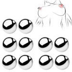 Clit Clamps, Metal Nipple Clamps Bdsm Kit Nipple Clamp For Sex Pleasure Breast Clips Clip Sm Bondage Gear Accessories Restraints Non-Piercing Nipples Clips Toys Torture For Couples Women Men 10 Pcs