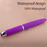 Female Pleasure Massage Pen, Nipple Clitoral Stimulator Vibrator Wand Mini Dildo G-Spot Bullet Vibrator,10 Frequency Powerful Vibration?Adult Sex Toys& Games For Women And Couples (Purple)