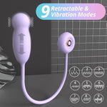 Bullet Vibrator Clitoral Stimultion G Spot Vibrator For Women Couple, Silicone Pleasure Wands With 9 Vibration Speeds Wired Remote Control Adult Sex Toy