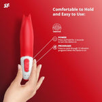 Ultimate Sensual Experience with Power Flower Vibrator - Waterproof and Rechargeable