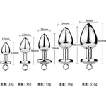 Butt Plug For Women Anal Plug Sex Toys For Beginners And Advanced Metal Outdoor Wearing Butt Plugs Training Set Users Adult Sex Toys & Games