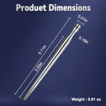 Hollow Urethral Plug For Man, Stainless Steel Sound Urethral Dilator With Insert Scale,Urethral Stretcher, Cock Plug Training Urethra Sound Sex Toys For Men (S)