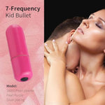 Mini Vibrator For Women - Mini Vibrator Made Of Body-Safe Silicone, Fully Waterproof, Usb Rechargeable - Personal Massager With 10 Vibration Settings (Pearlescent Purple)