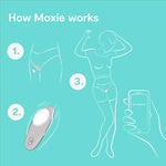 Moxie Aqua Wearable Panty Vibrator & Bond Wearable Vibrating Cock Ring - App Control Couples Sex Toys Bundle