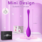 Bullet Dildo Vibrator Rose Sex Toy, Vibrators With Video App Remote Control, 9 Music Modes, Silicone Waterproof Magnetic Charging For Women Couple (Purple)