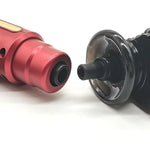 Realistic Hand Dildo With Massage Gun Adapter Black Forearm Dildo Anal Butt Plug Anal & Vaginal Masturbation Adult Sex Toy(M)