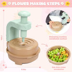 DIY Fabric Flower Bouquet Craft Kit for Girls and Toddlers 4+ Years Old