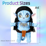Plush Toys, Cute Aniaml Plush In Swaddletoy Kawaii Na'Vi Baby Doll Christmas Birthday Gifts - Perfect For For Boys Girls Kids Adults Movies Fans