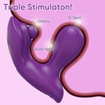 Wearable App Clitoral Vibrator Adult Toys For Women Panty Vibrator With 9 Slap, 9 Snap Mode Nipple Anal Clitoral Stimulator Sex Toys For Women Couples