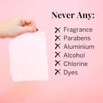 Pixie Feminine Wipes - On The Go Public Bathroom Wipes for Feminine Care - Safe On Period Cups & Menstrual Discs - Biodegradable, Flushable, pH Balanced & Unscented Menstrual Cup Wipes (20 Count)