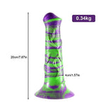 Realistic Horse Dildo,7.87 Inch Fantasy Silicone Dildo Thick Animal Dildos with Strong Suction Cup for Hands-Free Play G Spot Penis Big Anal Plug Sex Toys for Men Women