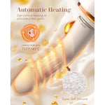 Sex Machine Thrusting Dildo Vibrator - 7 Vibrating & Thrusting Modes For Women Men G Spot Clitoral Anal Pleasure, Replaceable Heads Heating Strong Suction Cup Dildos, Remote Control Adult Sex Toys