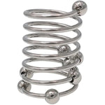 Stainless Steel Penis Ring Mace Penis Training Ring For Sex Toys Cock Ring 28 Mm