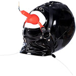 2in/5cm Silicone Macroporous Ball Mouth Plug Bondage Gags Muzzles. Personal Restraints Sex Toy para Kinky Tease Orgasm Sexual Restraints for Women Female Men Male Unisex (Black)