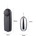 Black Mini G-Spot Stimulator Stimulation Sex Love Egg Strong Vibration Bullet Silver Vibrator Orgasm Egg Vibe Unisex Sex Toys Sex Vibe