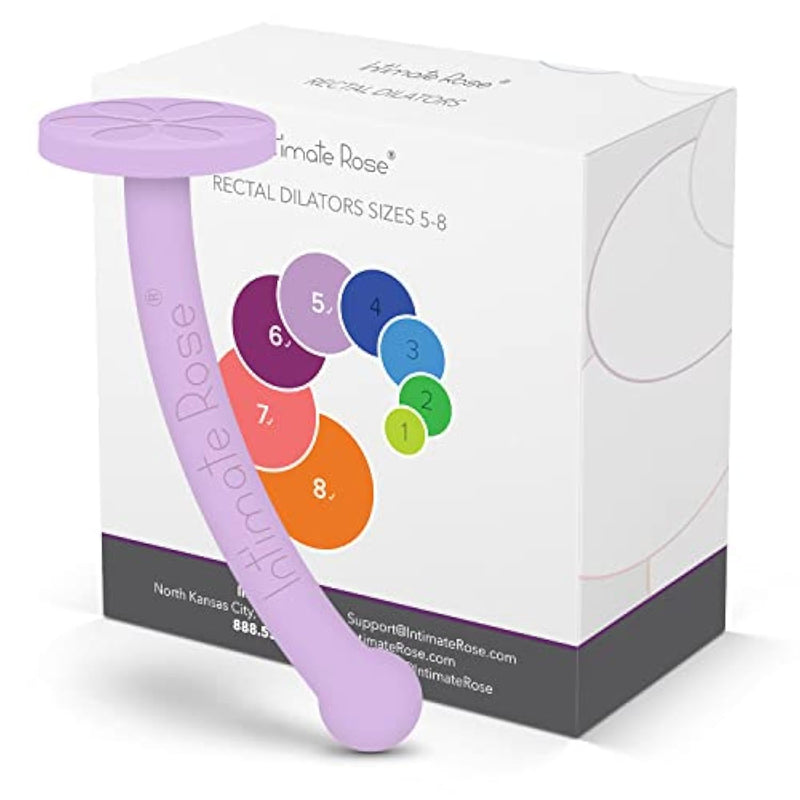 Save 10% On Rose 4-Pack Rectal Trainers - Size 5-8 & Dilator Handle - For Use With Dilators