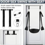 Bdsm Sex Swing Bondage Thigh Restraints, 2 In 1 Door Sex Swings & Thigh Sling With Adjustable Straps, Hanging Door Sex Slings Soft Plush Sex Furniture Kinky Adult Sex Toys For Men Women Couples