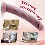2.3'' Diameter Extra Thick Huge Giant Realistic Dildo For Men Women, 12" Soft Silicone Long Anal Dildo With Strong Suction Cup, Massive Wide Xl Xxl Fat Big G-Spot Dildos Adult Sex Toys For Gay Couple