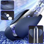 Vibrating Penis Sleeve Cock Rings Glans Trainer Stimulator With Urethral Sounds Penis Extender Plug Silicone Prolong Endurance Pleasure Enhancing Male Masturbation