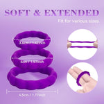 Penis Ring Silicone Cock Ring, Cockring For Men Erection Sex With 3Pcs Different Sizes, Cock Sexual Stimulation Long Lasting Stronger,Adult Sex Toys For Couples Men Gay Penis Toy