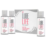 Lubelife Silicone-Based Personal Lubricant, Lube For Men, Women & Couples, Non-Staining, 2 Fl Oz, 3Pk