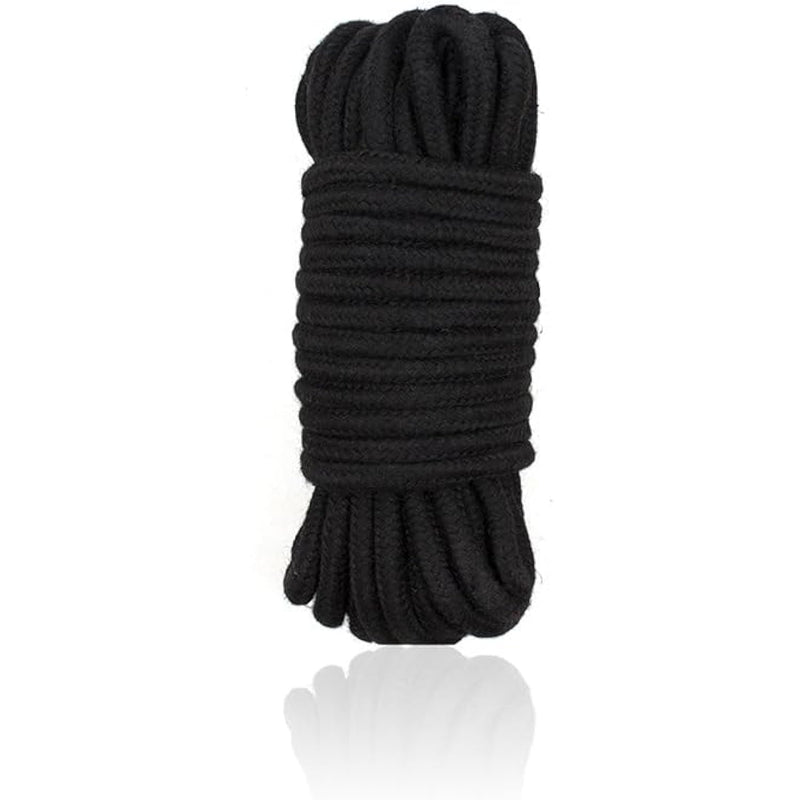 Bondage Rope 10M Soft Tie Rope Sex Bondage Cotton Rope Bondage Rope Ties Rope For Couples Tie Games Bdsm Fetish Bondage Set Tie Games Rope Bondage Props(Black And Red) (Black)