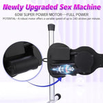 Sex Machine Sex Toys Auxfun Thrusting Machines For Men Women, Ezfunlok Adapter For Vac-U-Lock Premium Dildo Machine With 5 Attachments, Adult Machines Device Gun Remote Control