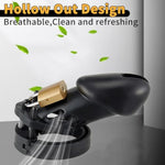 Male Chastity Cock Cage,Large Silicone Chastity Device Penis Cage Male Chastity Belt With 5 Sizes Penis Rings, Bondage Gear Accessories Penis Exercise And Abstinence Adult Sex Toys For Men