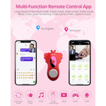 Wearable Panty Vibrator For Women Pleasure - Mini Butterfly Sex Toy With App Remote Control & 9 Powerful Vibrating Modes - Quiet Clit Stimulator For Couples & Solo