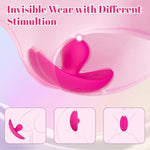 Remote Control Wearable Panty Vibrator Female Sex Toys, G Spot Dildo Vibrating Panties With 10 Vibration Modes, Mini Couple Mouth Vibrator Anal Clitoral Stimulation With Remote