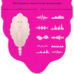 Silicone Ten Band Wireless Remote Control Little Bee Invisible Wearing Butterfly Female Adult Masturbation Device,Rose red
